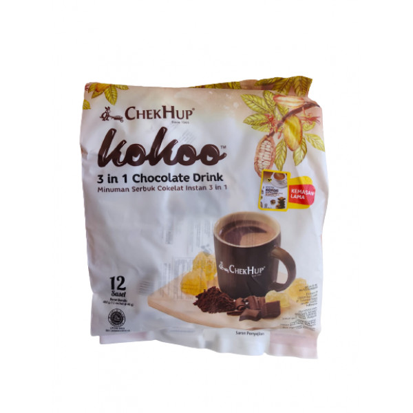CHEKHUP KOKOO 3IN1 CHOCO 480G X 20