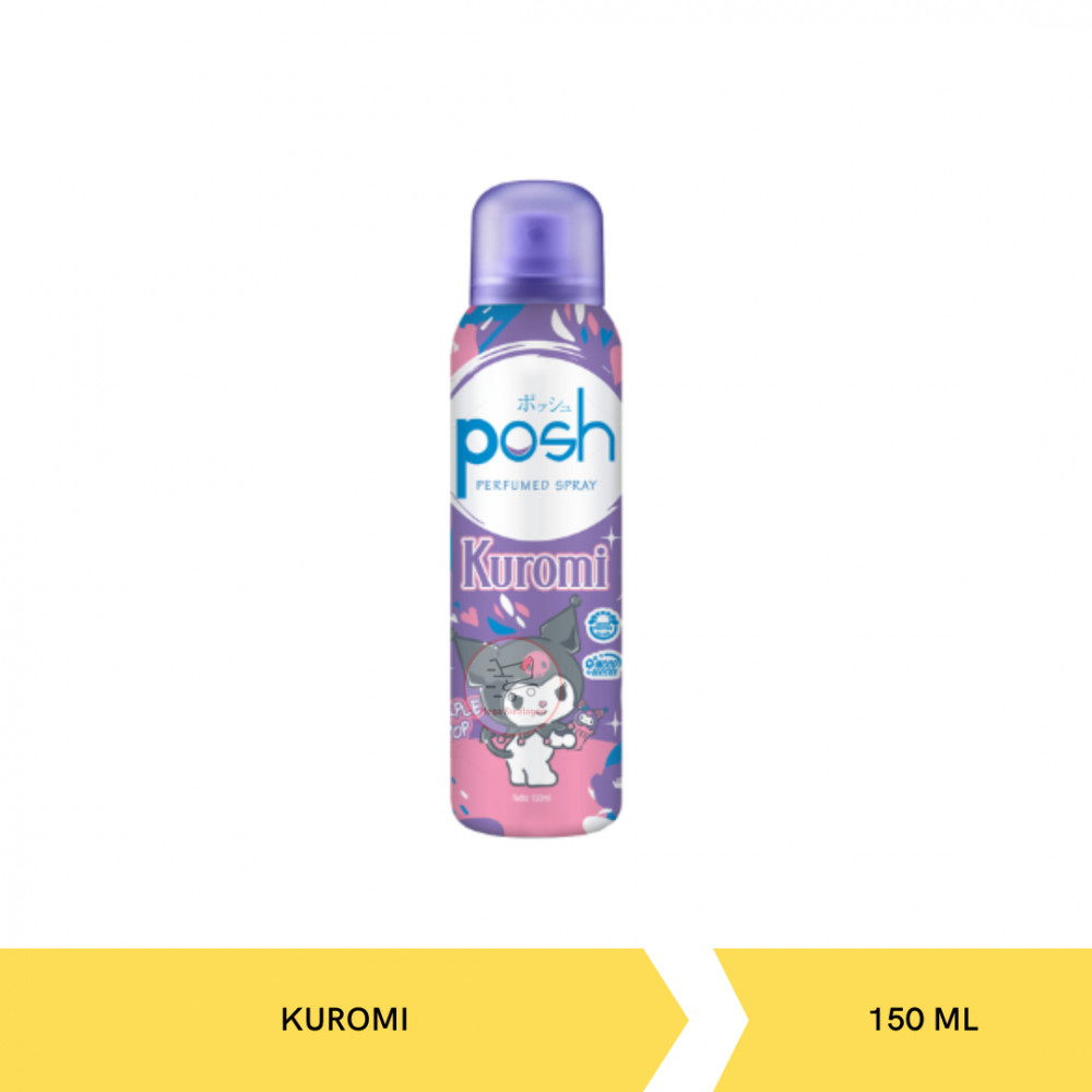POSH BODYSPRAY KUROMI PURPLE POP 150ML X 12