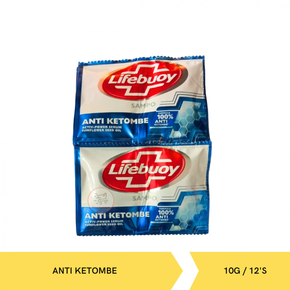 LIFEBUOY SHP ANTI KETOMBE 10G/12`S X 40