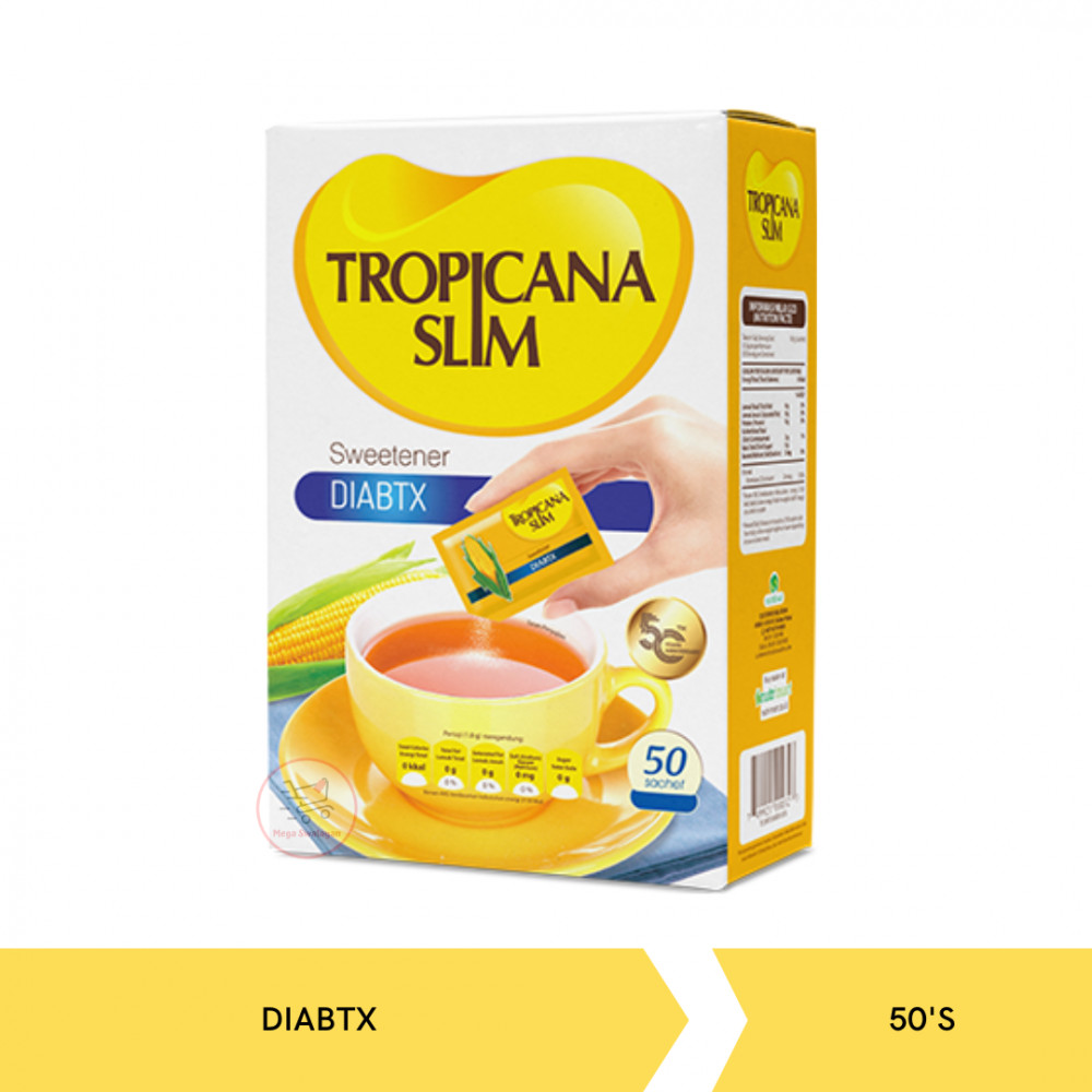TROPICANA SWEETENER DIABETICS KTK 50`S X 24