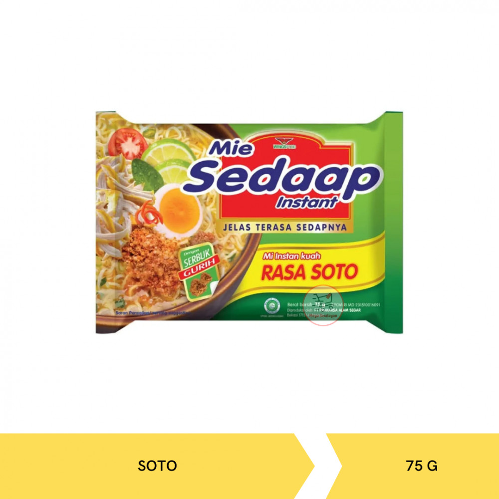 SEDAAP MIE SOTO 75G X 40