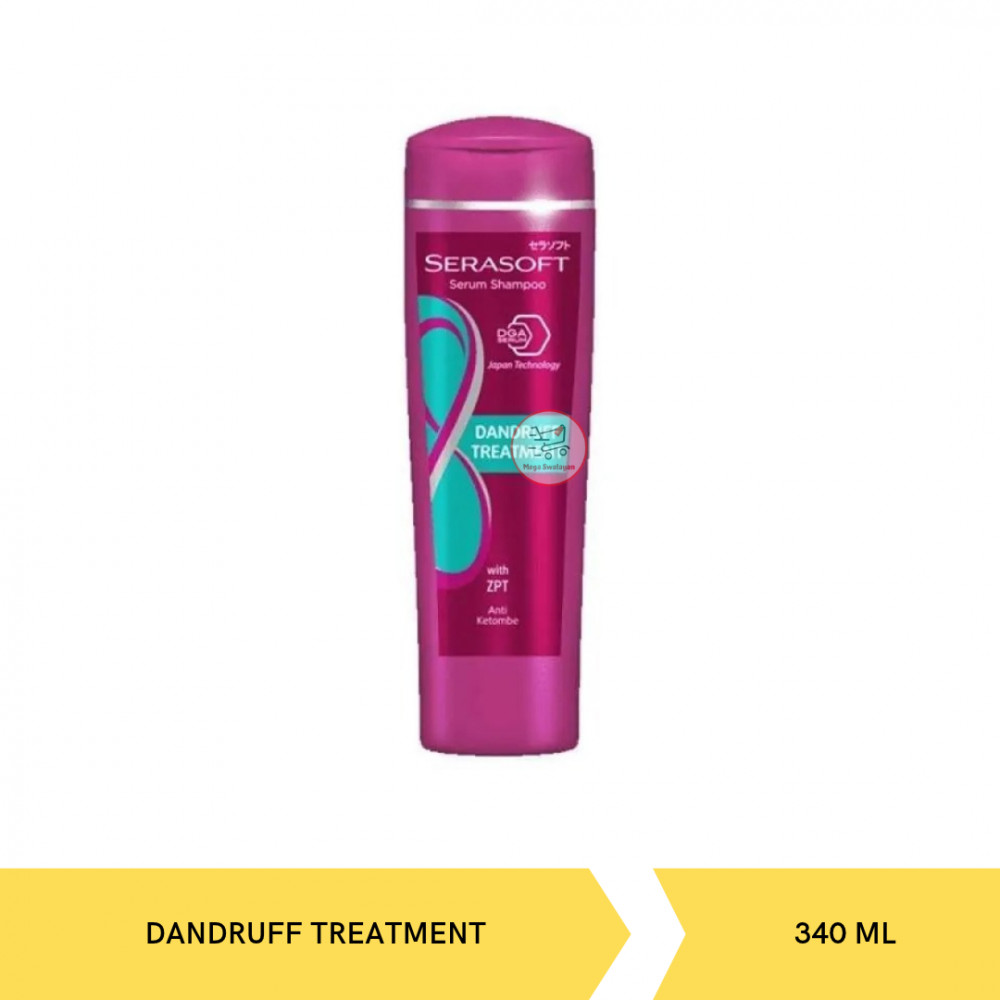 SERASOFT SHP DANDRUFF TREATMENT 340ML X 12