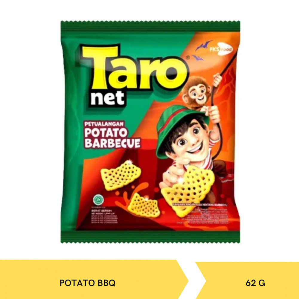 TARO NET POTATO BBQ 62G X 30