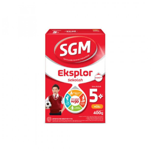 SGM EKSPLOR 5+ MADU 400G X 21