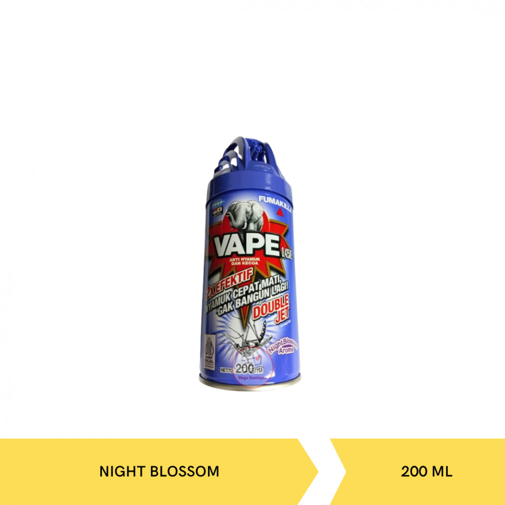 VAPE AERO NIGHT BLOSSOM 200ML  X 12