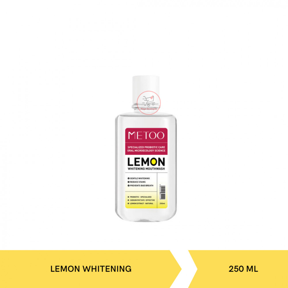 METOO MOUTHWASH PROBIO LEMON WHITENING 250ML