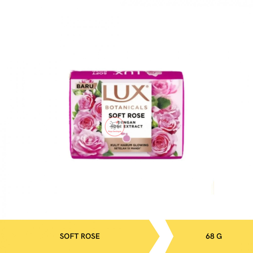 LUX SOAP PINK SOFT ROSE 68G X 144