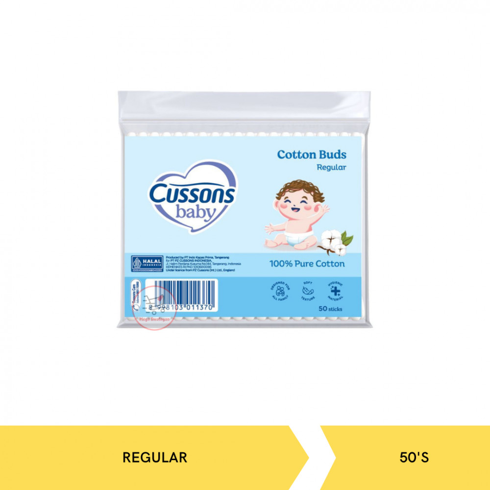 CUSSONS BABY COTTON BUD REGULAR 50`S