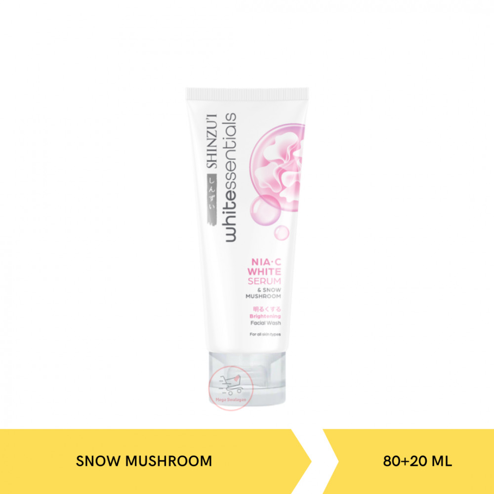 SHINZUI FACIAL WASH SNOW MUSHROOM 80+20ML