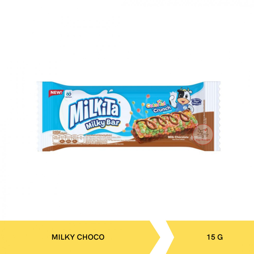 MILKITA MILKY BAR CHOCO 15G X 12