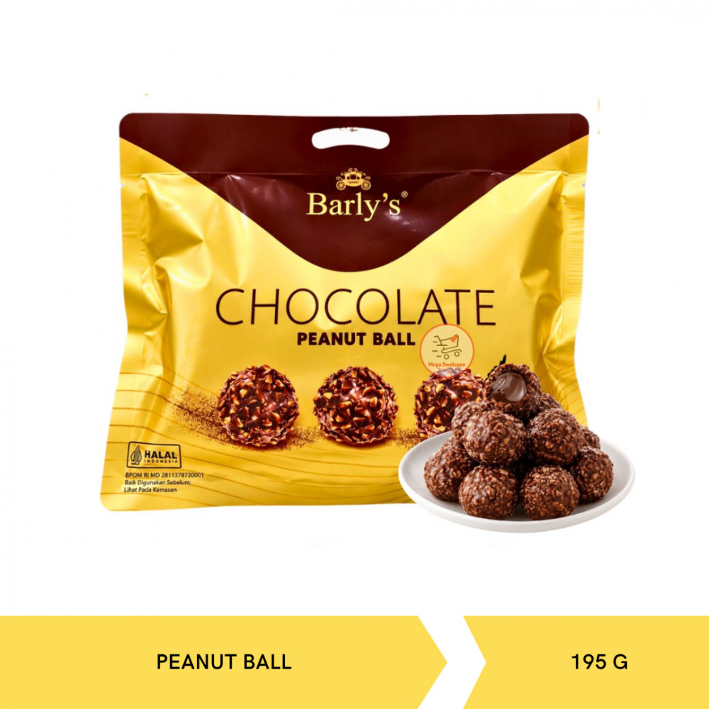 BARLY`S PEANUT CHOCO BALL 195G X 24