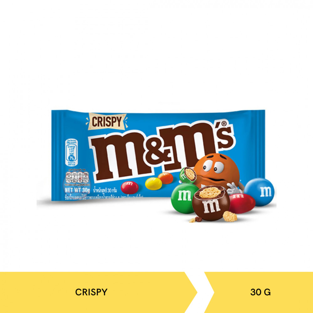 Mega Choco Mega Swalayan - M&M CHOCO CANDY CRISPY 30G X 12