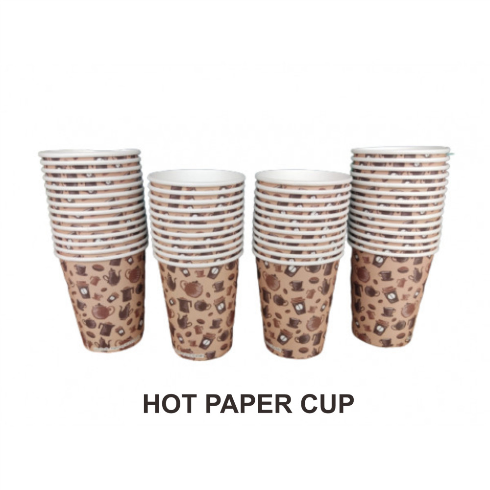 HOT PAPER CUP 8OZ MOTIF ISI 50PCS TANPA TUTUP