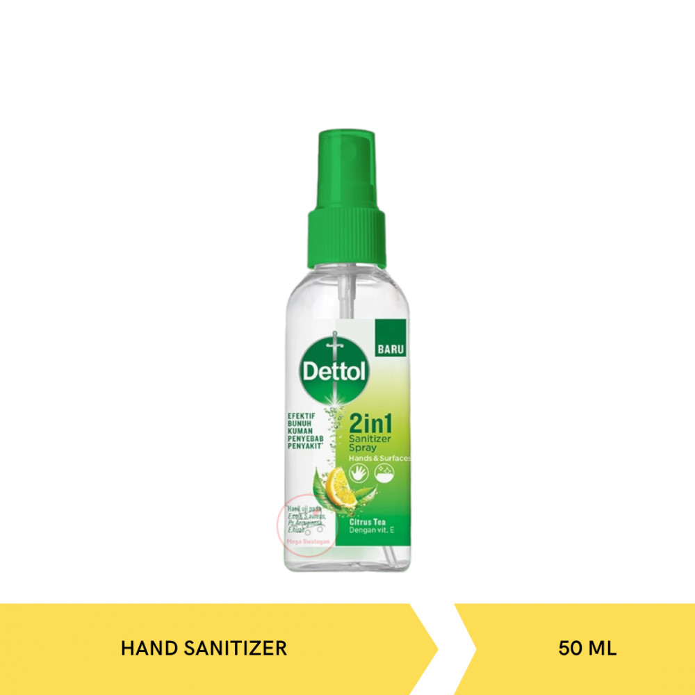 DETTOL HAND SANITIZER SPRAY 50ML X 48