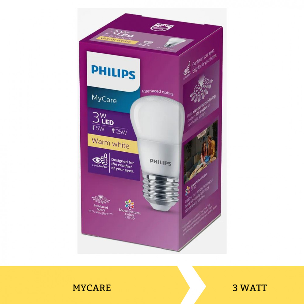 PHILIPS MYCARE LED 3W PUTIH