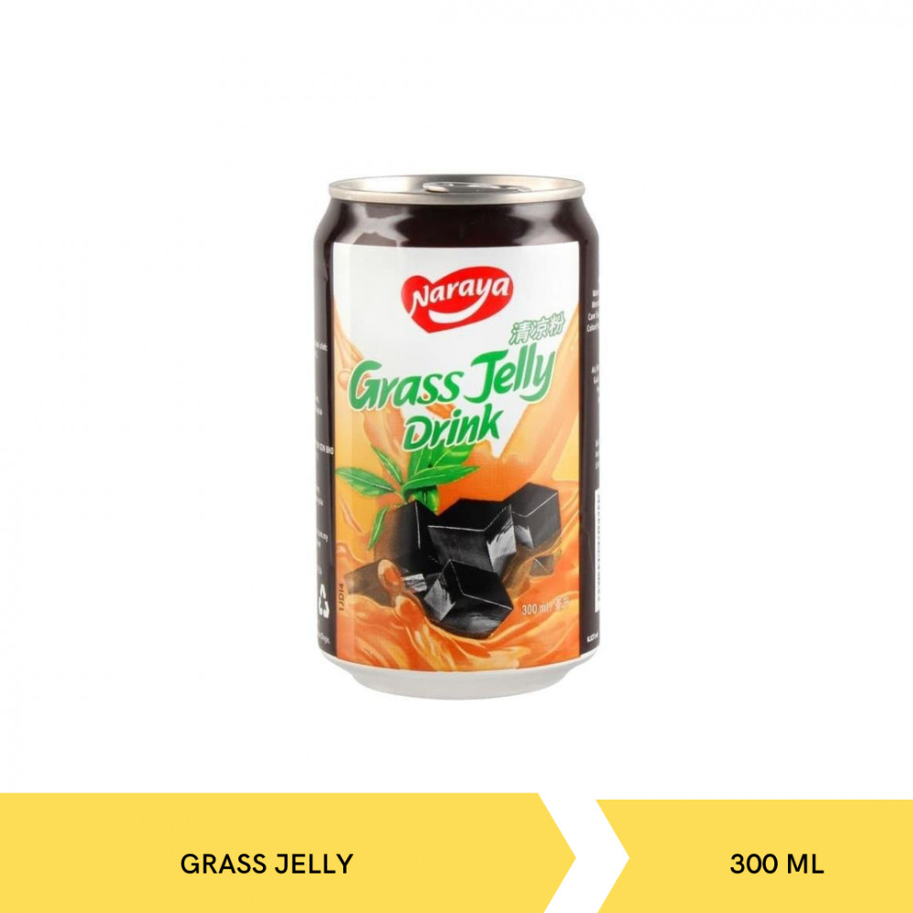 NARAYA DRINK GRASS JELLY TIN 300ML X 24