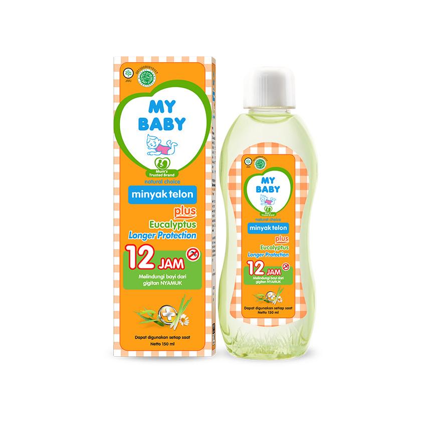 MY BABY MINYAK TELON PLUS 12HOUR 150ML