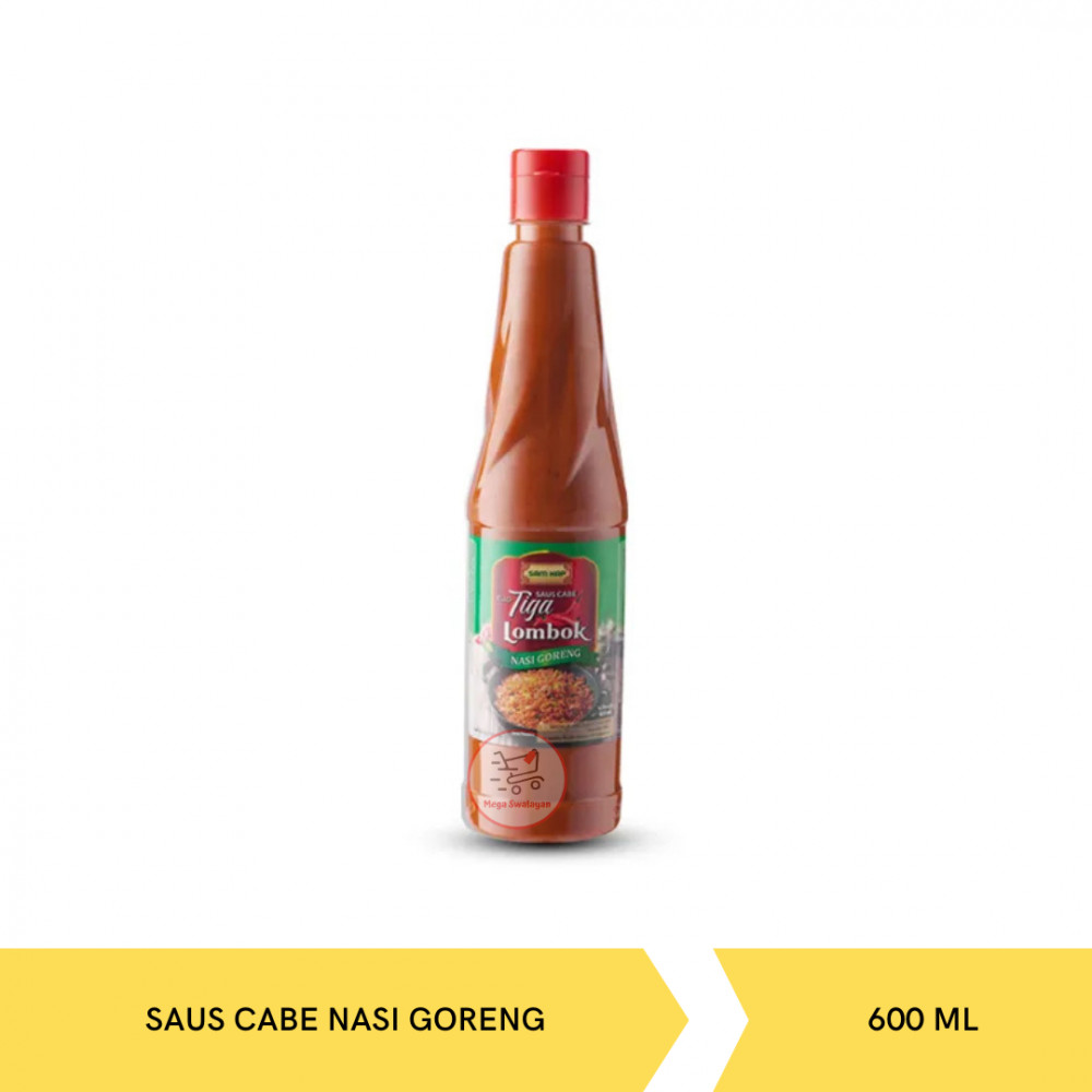 SAM HAP CAP TIGA LOMBOK NASI GORENG 600ML X12
