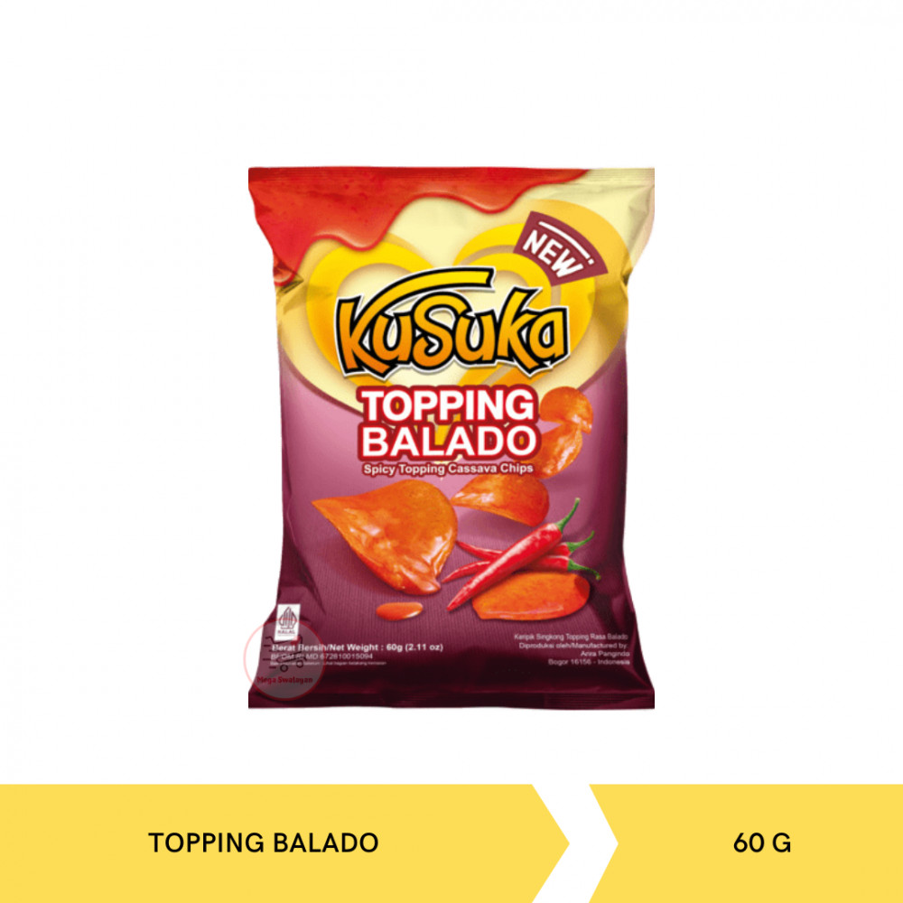 KUSUKA TOPPING BALADO 60G X 20