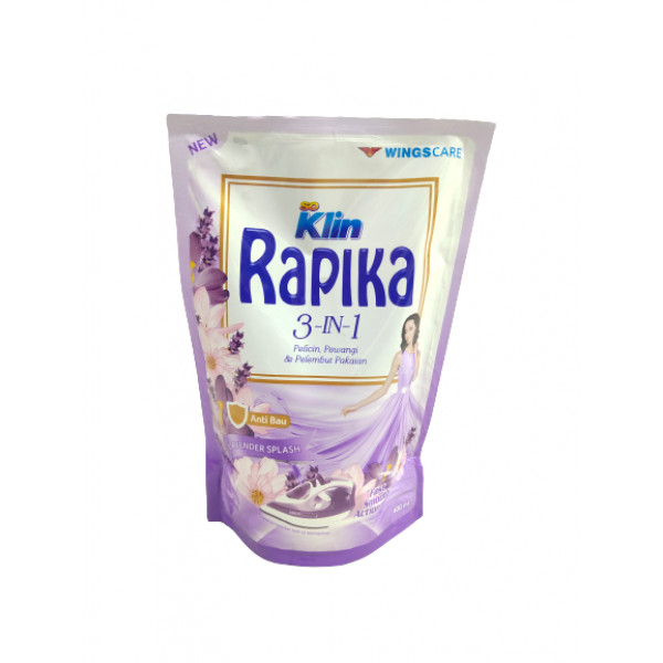 RAPIKA 3IN1 LAVENDER SPLASH POUCH 300ML X 12