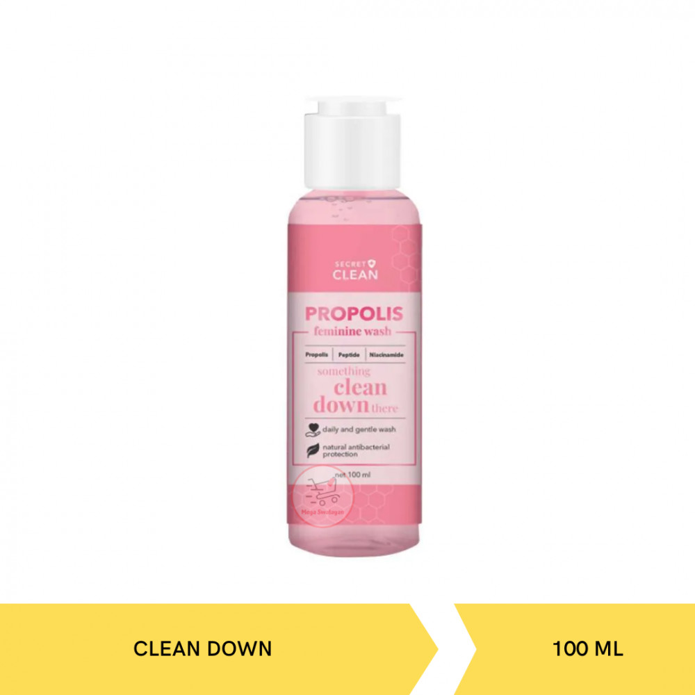 SECRET CLEAN FEMININE WASH CLEAN DOWN 100ML