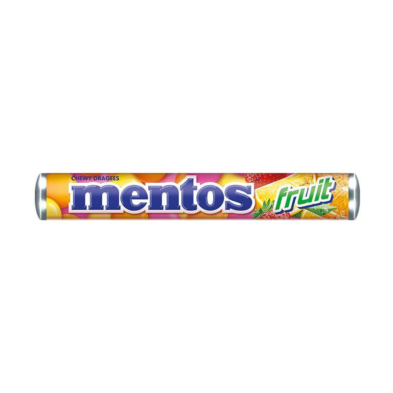 MENTOS ROL FRUIT 37G X 24
