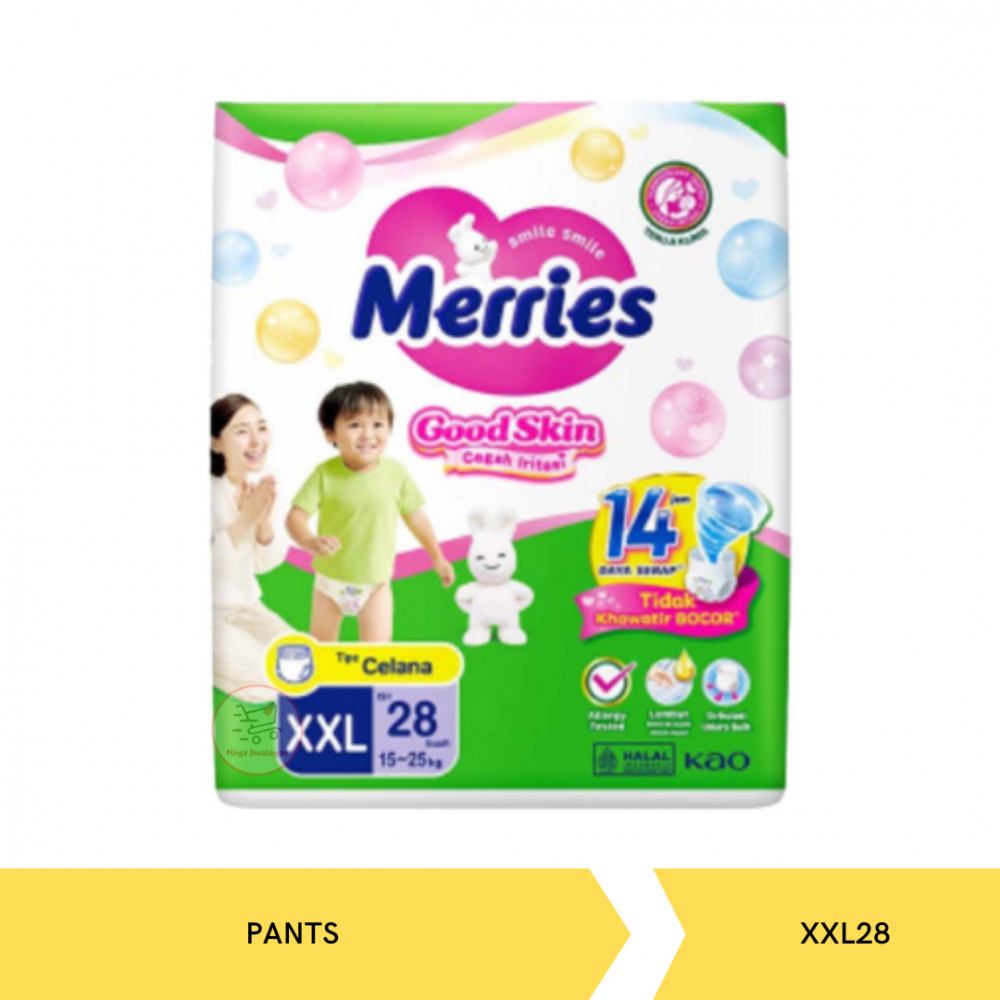 MERRIES PANTS GOOD SKIN XXL28 X 4