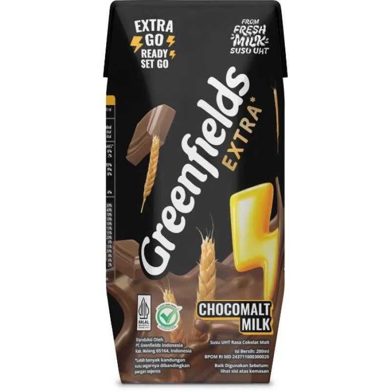 GREENFIELDS CHOCOMALT MILK 200ML