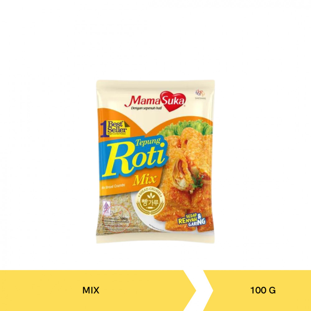 MAMASUKA TEPUNG ROTI MIX 100G X48