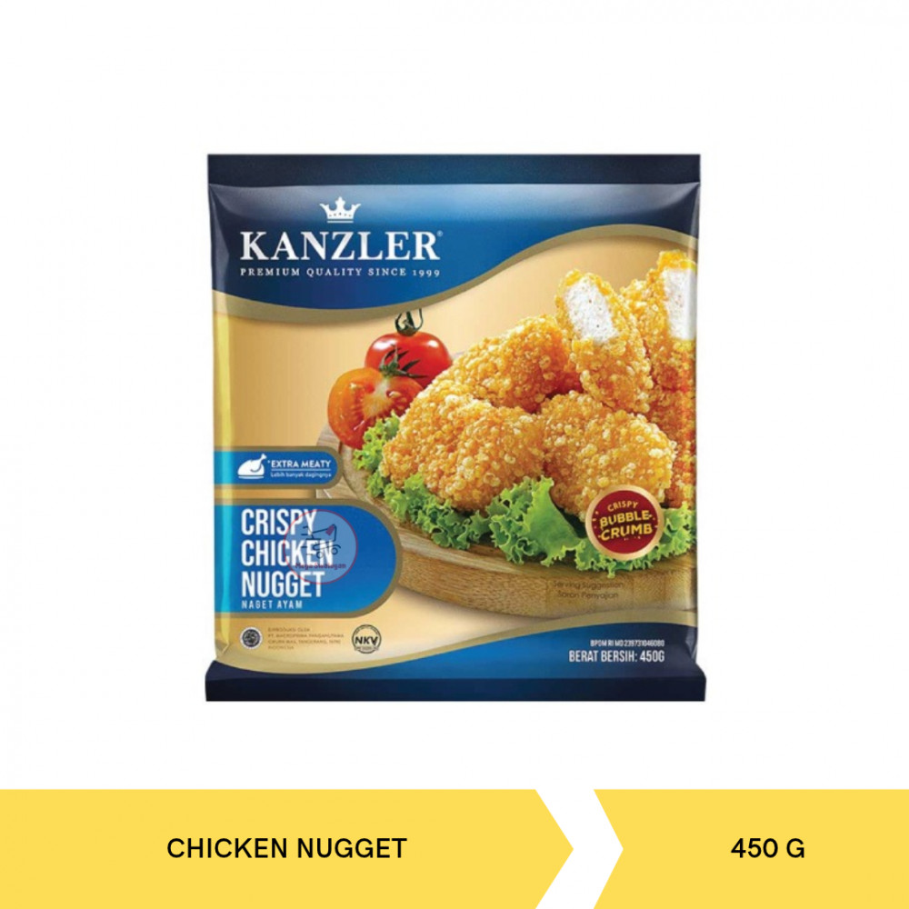 KANZLER CRISPY CHICKEN NUGGET 450G X 20
