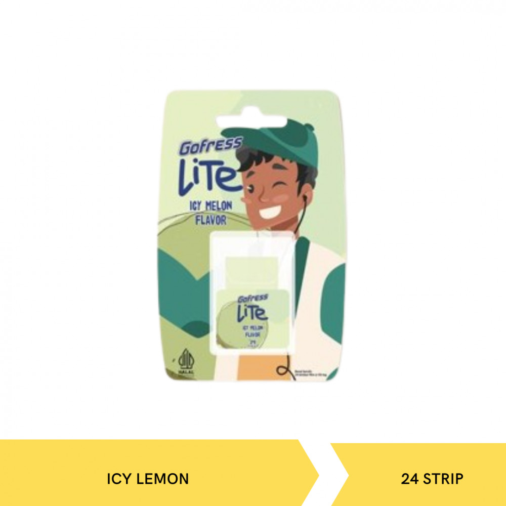 GO FRESS LITE ICY MELON 24STRIP X 10