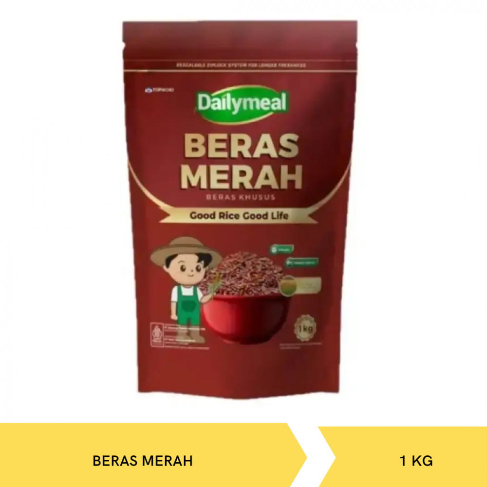DAILYMEAL RED RICE 1KGX12