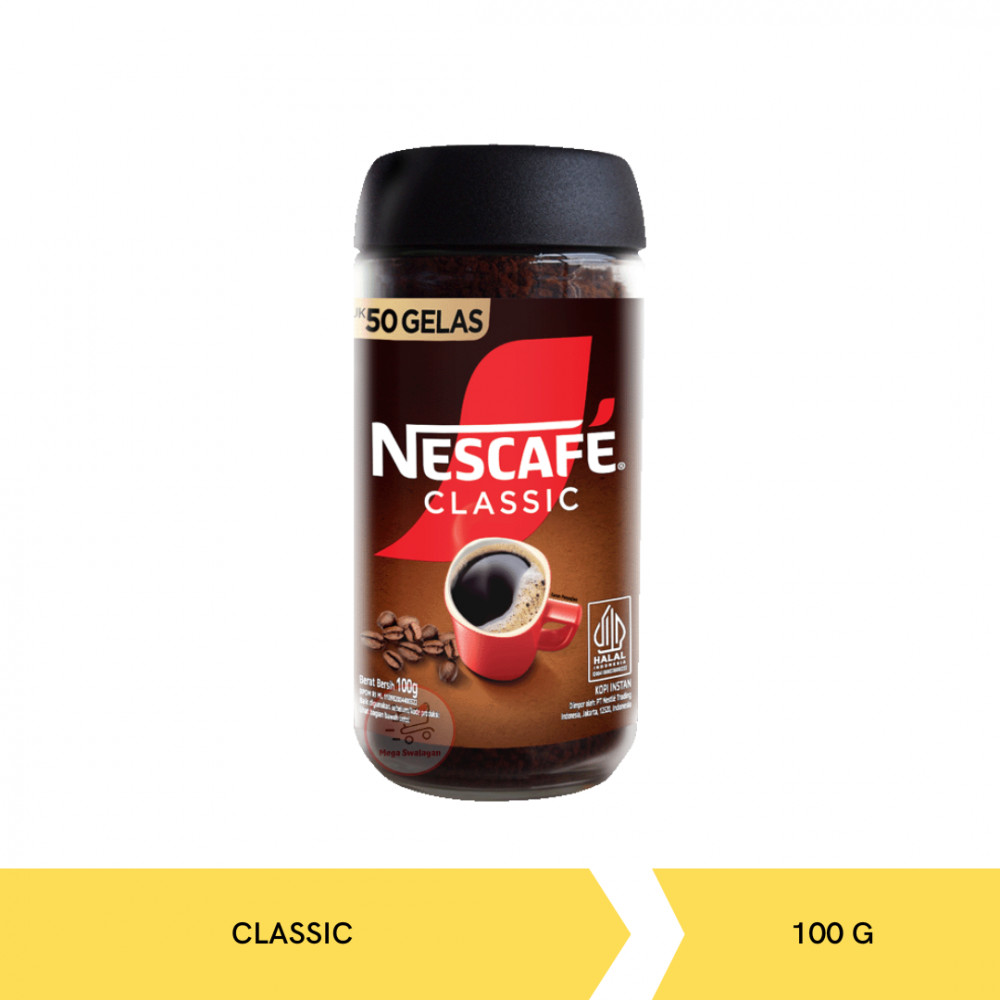 NESCAFE CLASSIC BOTOL 100G X 24