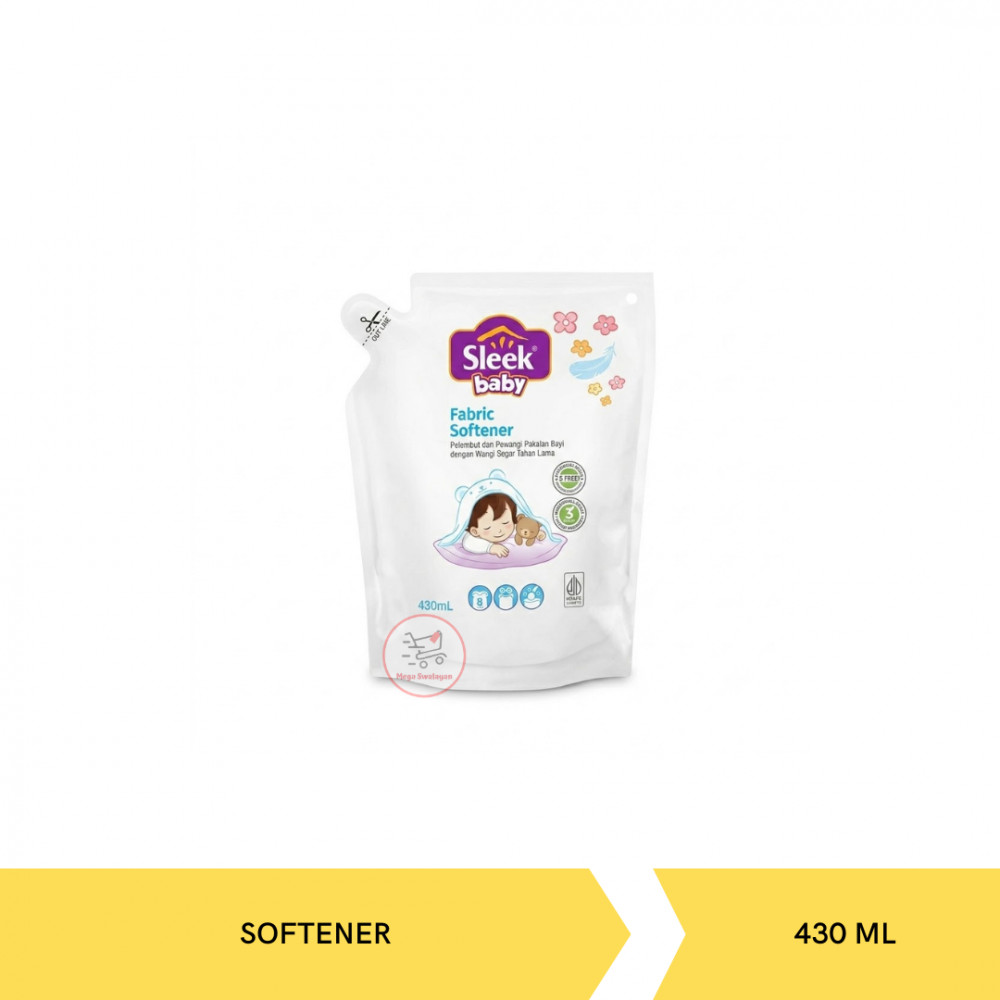 SLEEK BABY SOFTENER POUCH 430ML