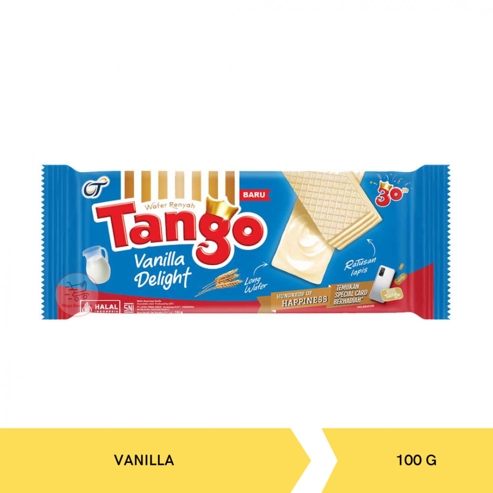 TANGO WAFER VANILA DELIGHT 100G X 24