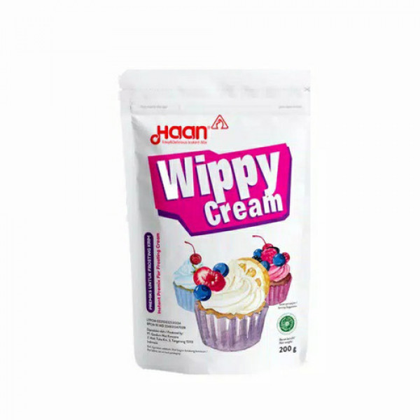 HAAN WIPPY CREAM POWDER POUCH 200G X 24