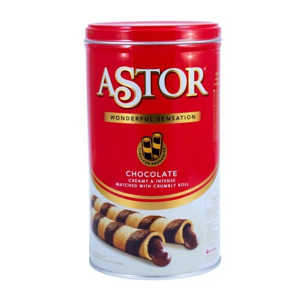 ASTOR WAFER STICK CHOCO TIN 330G X 6