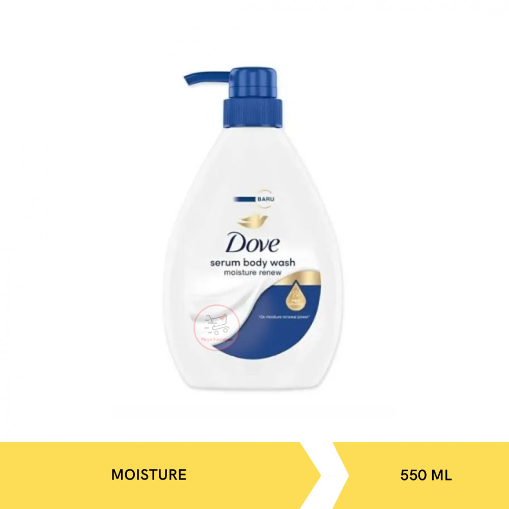 DOVE BW SERUM MOISTURE PUMP 550ML X 12