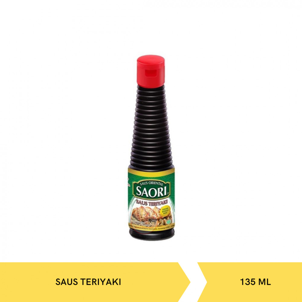 SAORI SAUS TERIYAKI 135ML X 24