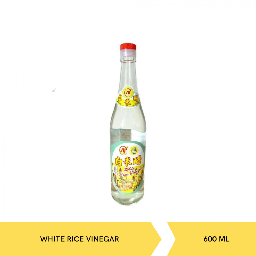 SU BRAND WHITE RICE VINEGAR 600ML X 12