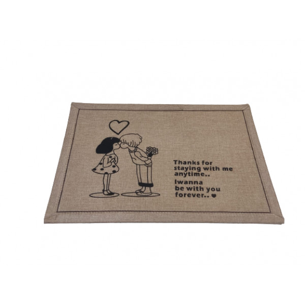 NNF BM006 PVC BATHMAT SWEET HOME