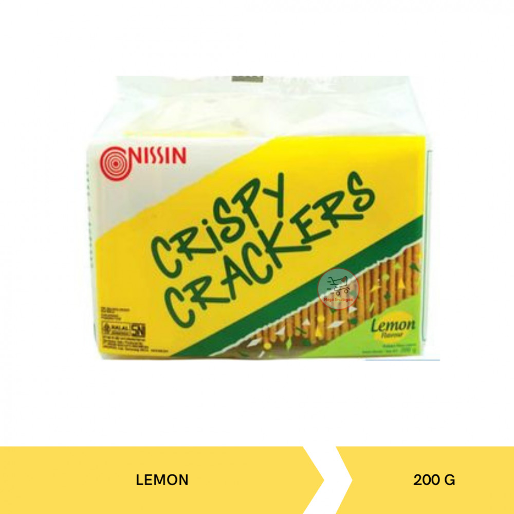 NISSIN CRISPY CRACKERS LEMON 200GX 30