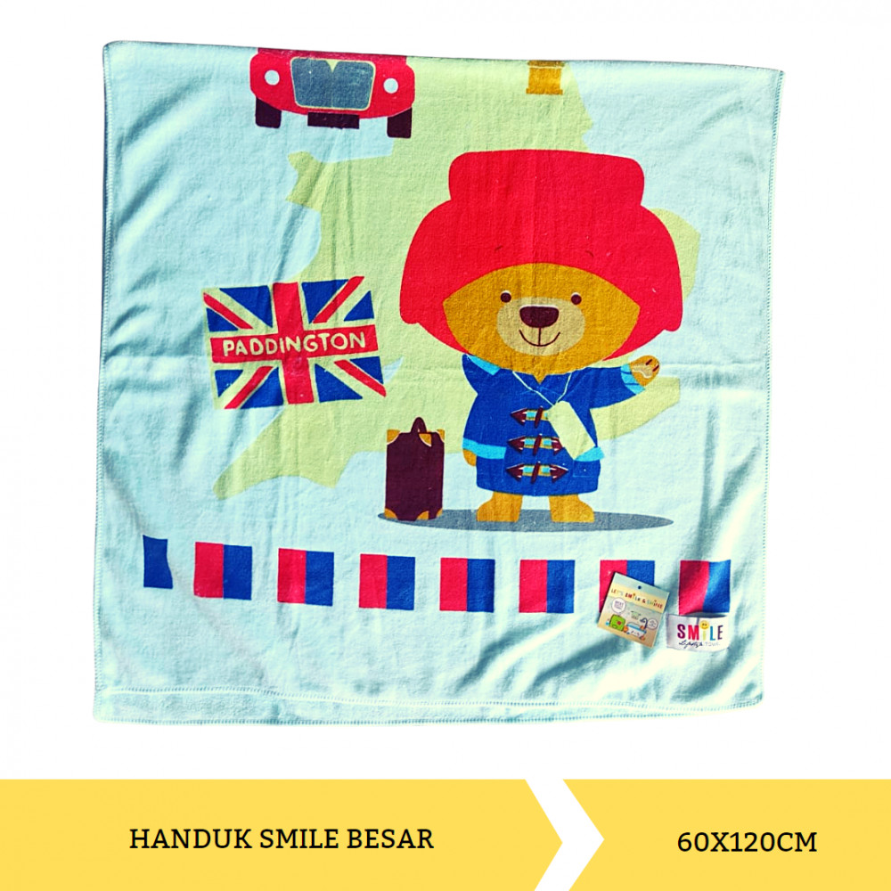 HANDUK SMILE BESAR 60 X 120CM