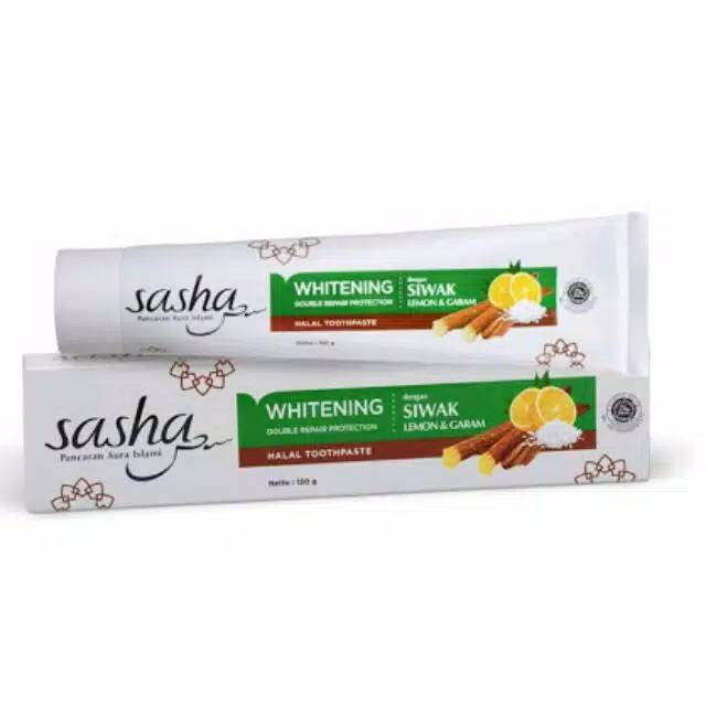 SASHA T.PASTE WHITENING SIWAK 150G X36