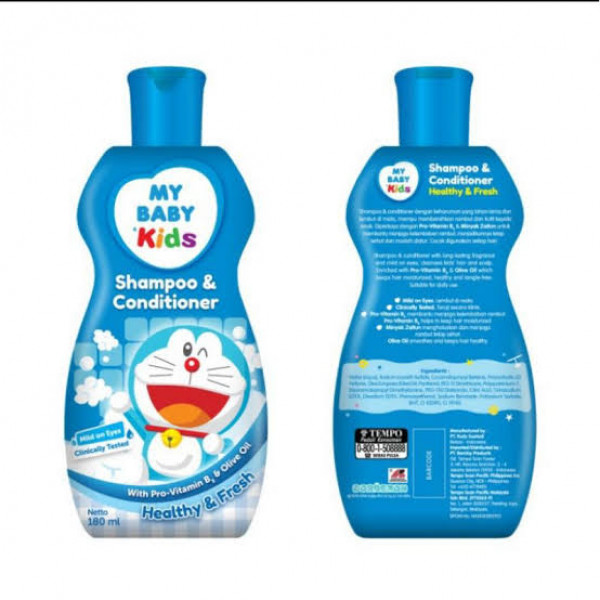 MY BABY KID SHP&COND HEALTHY& FRESH 180ML