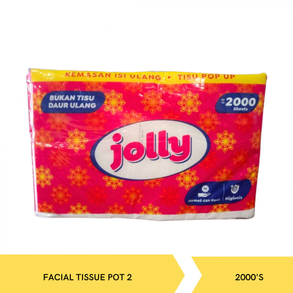 JOLLY POP UP TISSUE UP TO 2000`S X 20