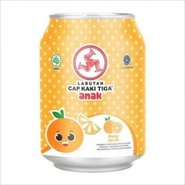 KAKI 3 LARUTAN KID ORANGE TIN 250ML X 24