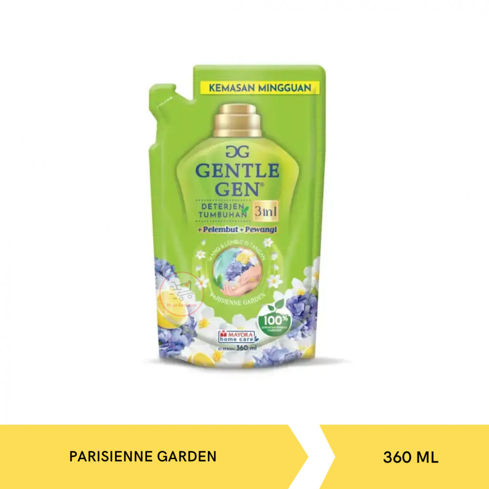 GENTLE GEN LIQ PARISIENNE GARDEN POUCH 360MLX12