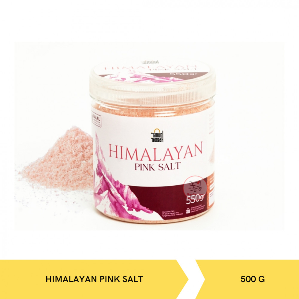 TIMURTENGAH HIMALAYAN PINK SALT JAR 500G