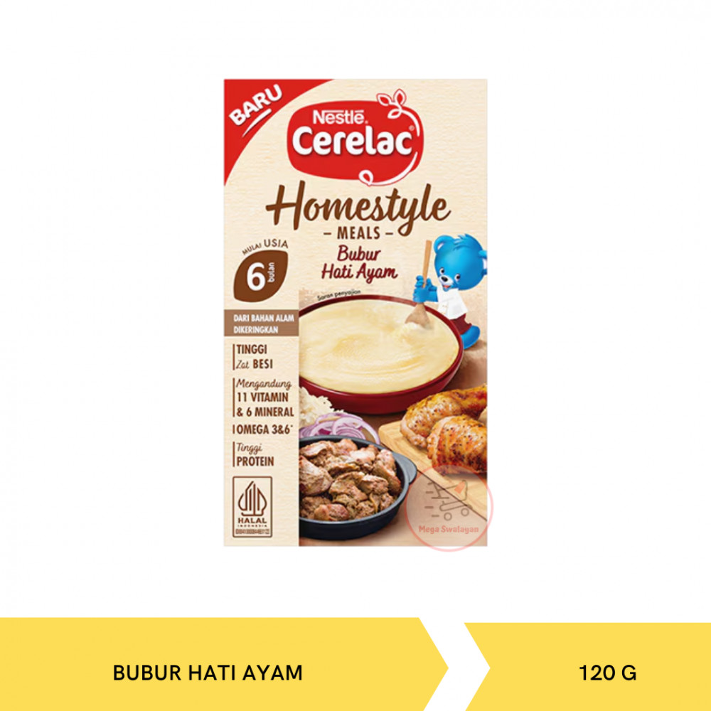 CERELAC BUBUR 6BLN HATI AYAM 120G